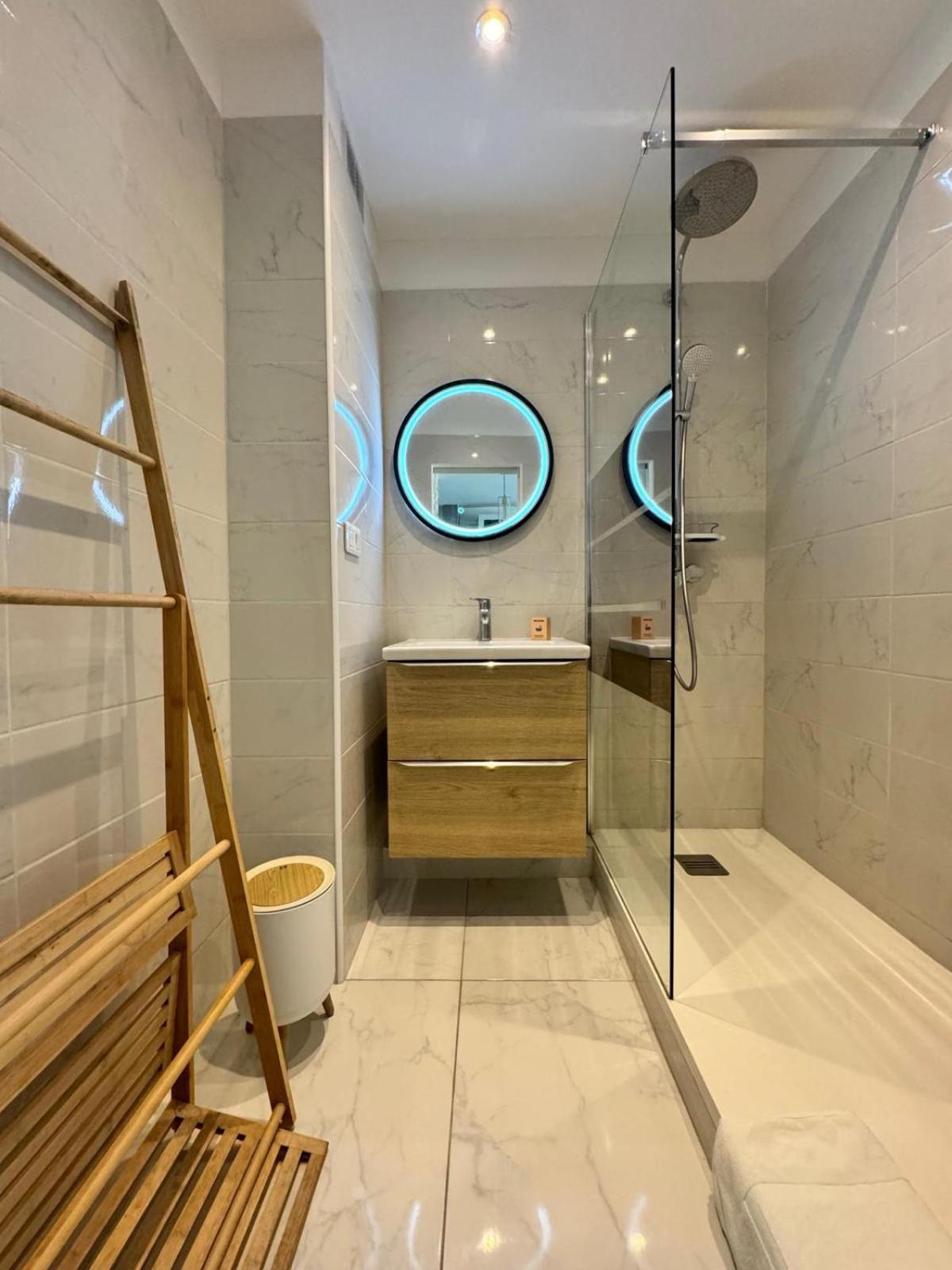 Villa D'Este - Apt 4 Prs - Clim - 300M Plage - Piscine-Parking En Option جوان ليه باه المظهر الخارجي الصورة